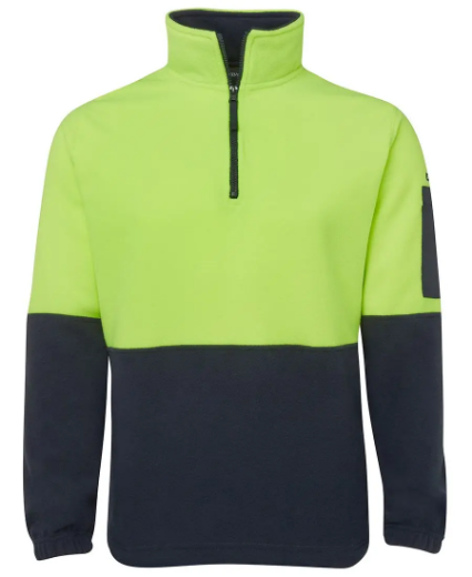 Picture of JB's Wear, HV 1/2 Zip Polar- Pink Navy Size S